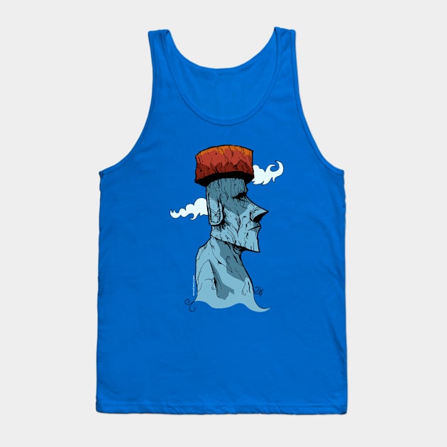 Moai Dreams Tank Top by zerostreet